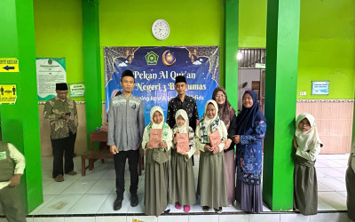 MIN 3 BANYUMAS GELAR PEKAN Al-QUR'AN, JARING POTENSI PENGHAFAL AL-QUR'AN