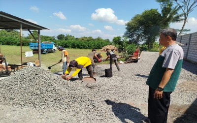 MIN 3 BANYUMAS BANGUN JALAN BARU DEMI KELANCARAN AKSES DAN KURANGI KEMACETAN