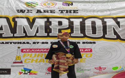 Empat Atlet MIN 3 Banyumas Sabet Tiga Emas dan Satu Perak di Kejuaraan Pencak Silat Purwokerto Challenge