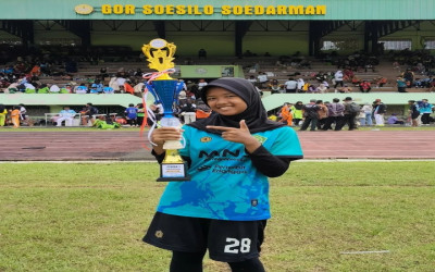 SABRINA NAIRA RAMADHANI UKIR JUARA 1 LARI 60 METER DI PORSENI MI CABANG ATLETIK TINGKAT KABUPATEN 2026
