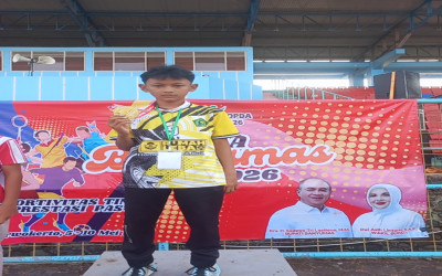 LANGKAH EMAS DI LINTASAN, KENZIE FAIREL ATHARIZZ SABET JUARA 1 POPDA BANYUMAS 2026