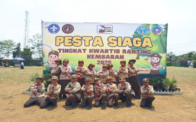 SEMANGAT MEMBARA! MI NEGERI 3 BANYUMAS TERJUN DI KANCAH PESTA SIAGA KWARRAN KEMBARAN 2025