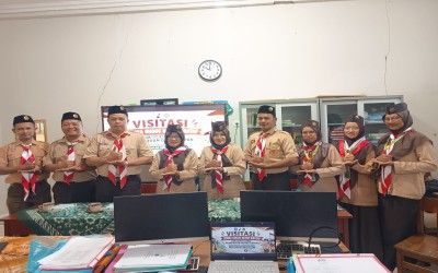 Visitasi Lomba Gugus Depan Mantap